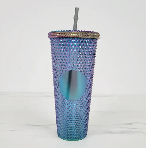 Honeycomb Starbucks 24ozAcrylicHoneycomb DiamondDelisaBling