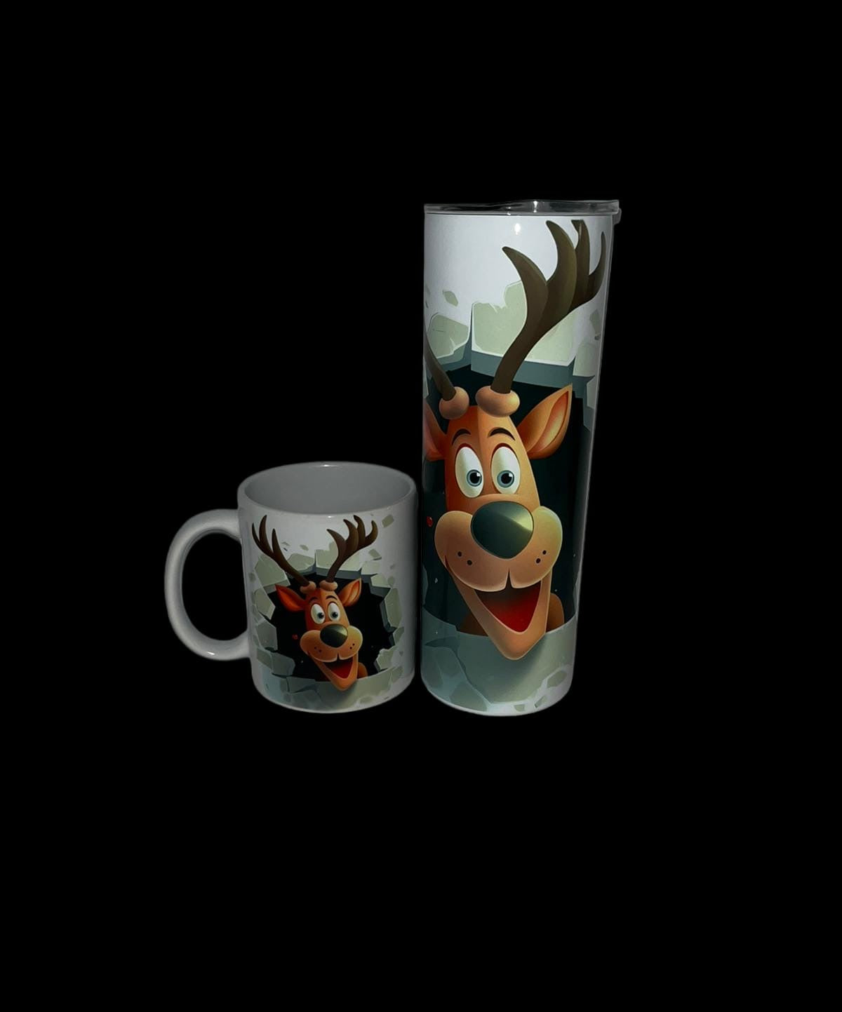 20oz Reindeer Tumbler