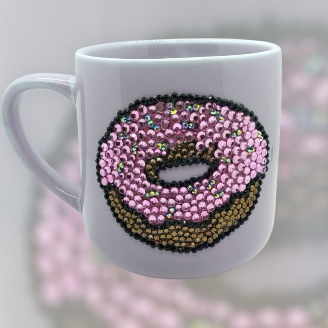 Rhinestone Bling Coffee & Tea Mug | Luxury Drinkware
