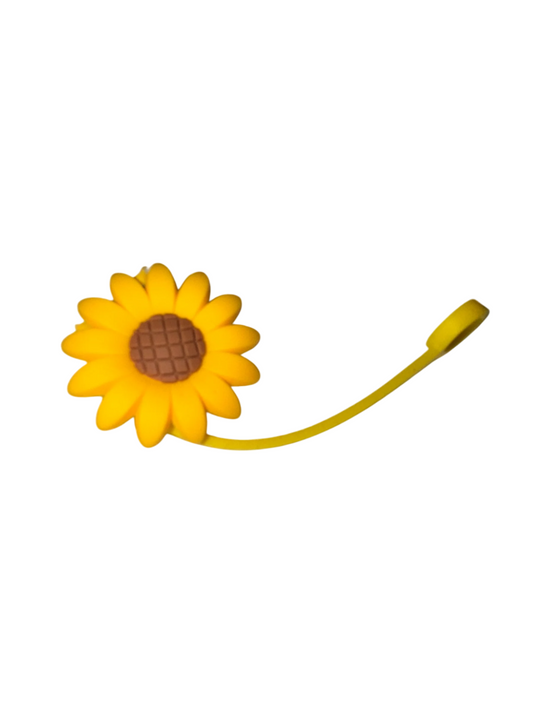 Sun Flower Straw Topper Stylish & Fun – The Perfect Drinkware Accessory
