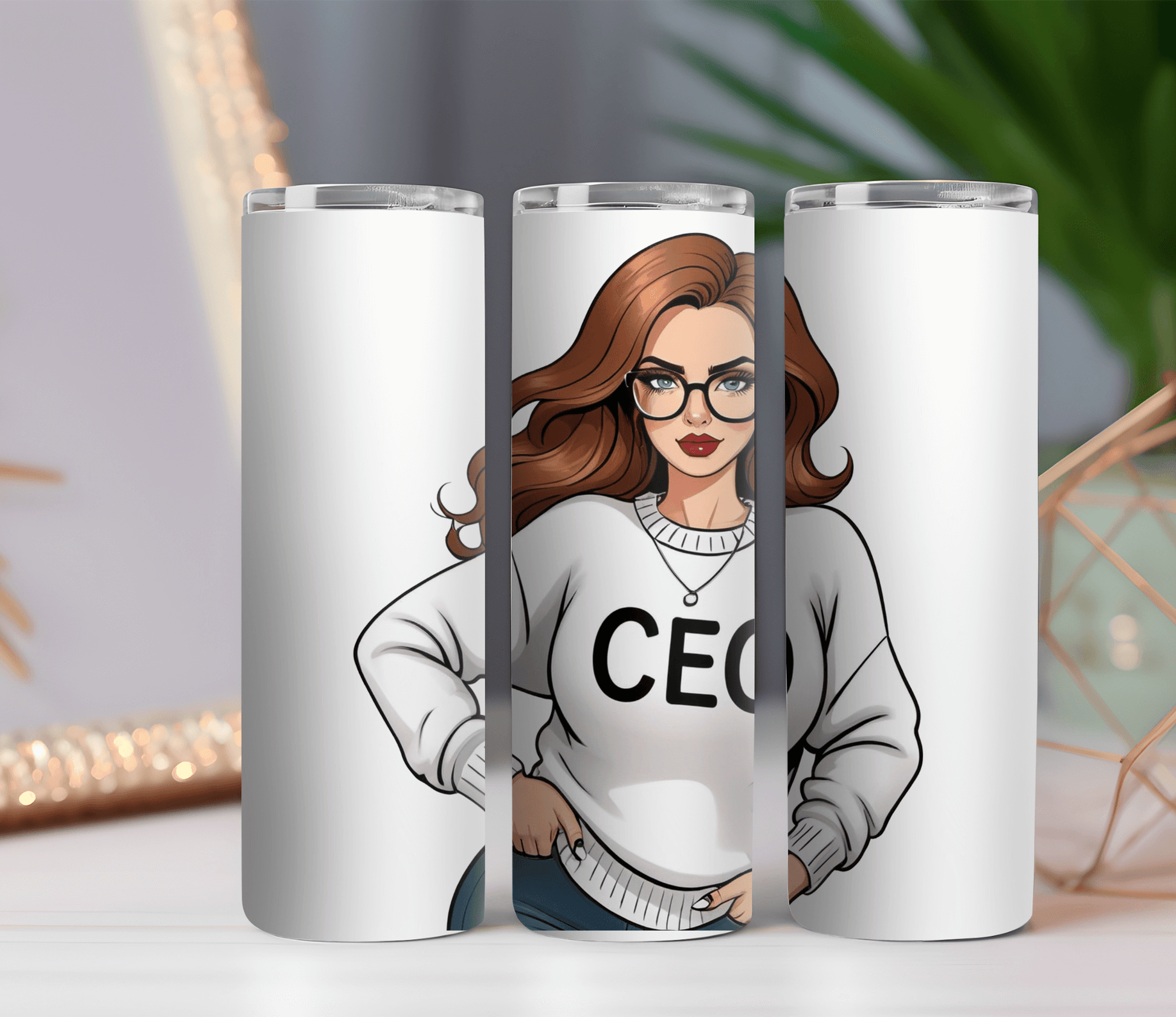 Empowerment Manifest Collection – 20oz Stainless Steel Insulated Tumblers