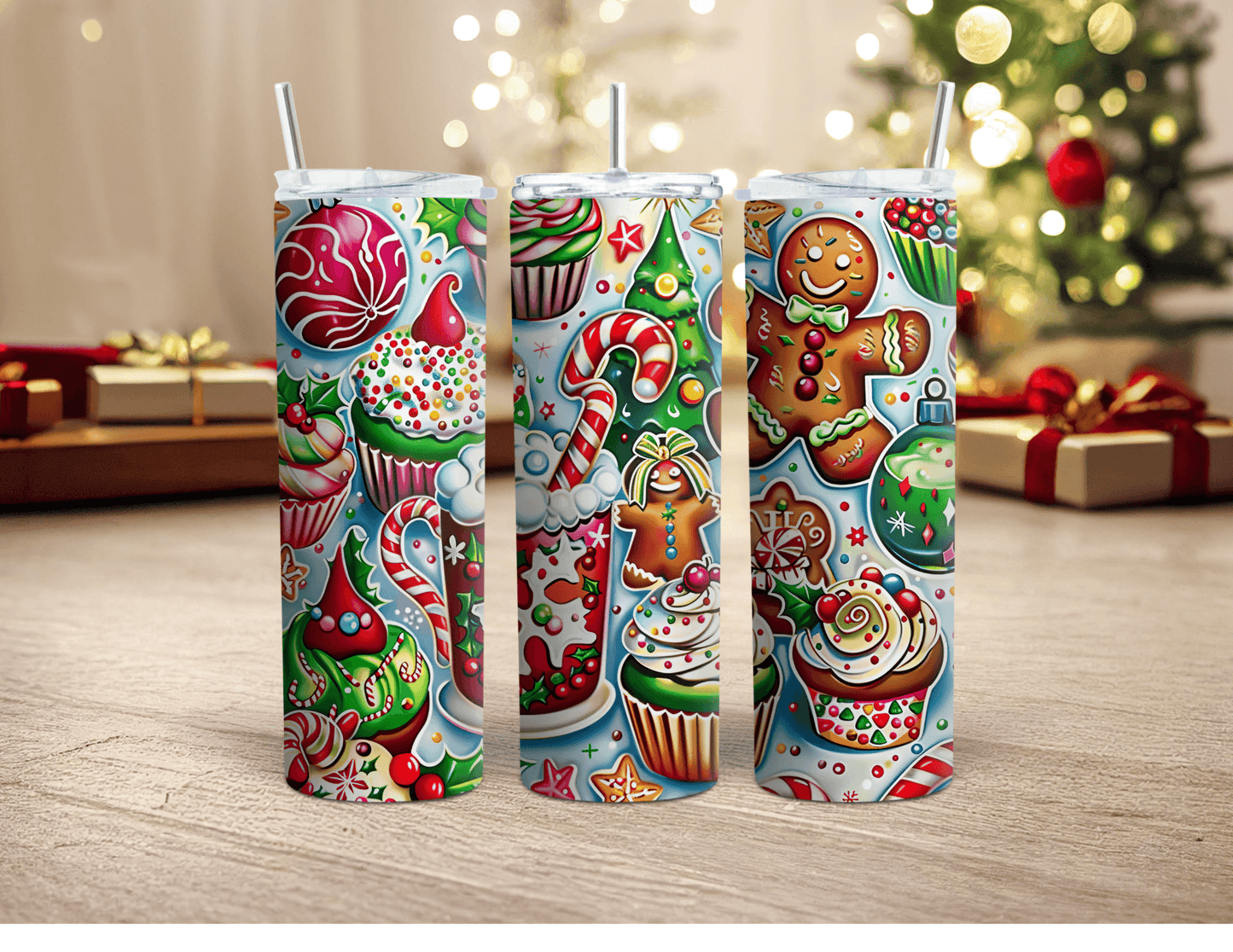 Baked Christmas Goodies Tumbler